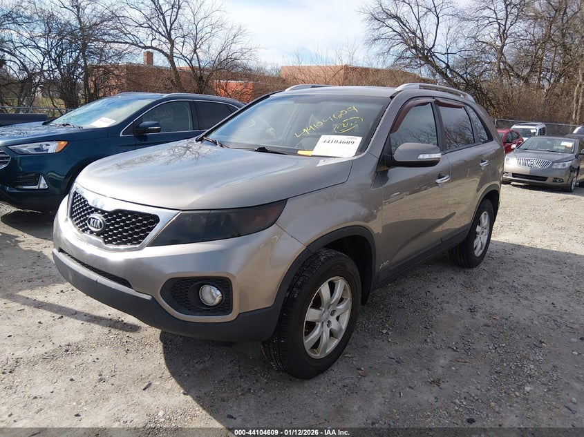 Vin: 5xyktda10bg129710, lot: 44600466, kia sorento lx 20112