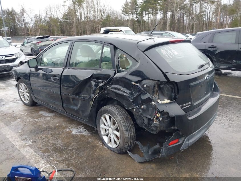 2012 Subaru Impreza 2.0I Premium