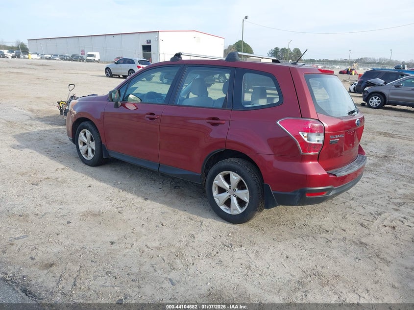 2015 Subaru Forester 2.5I