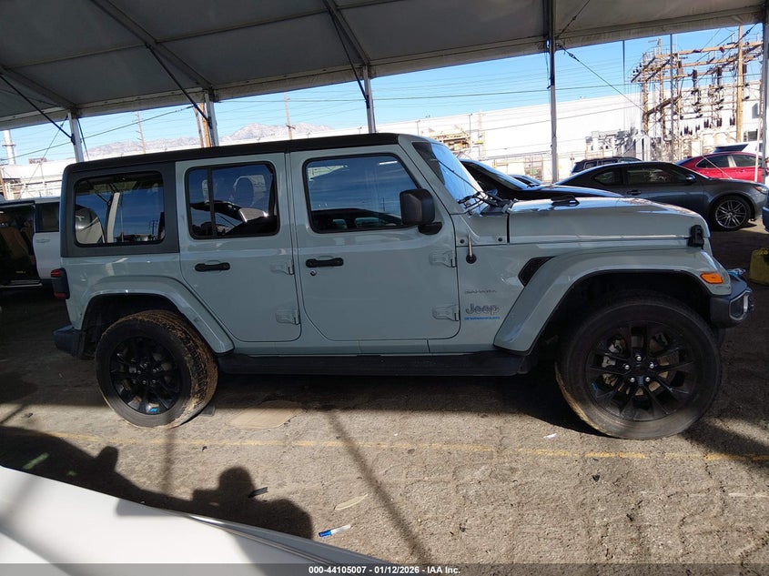 VIN 1C4JJXP65PW683471 2023 JEEP WRANGLER 4XE SAHARA 4X4