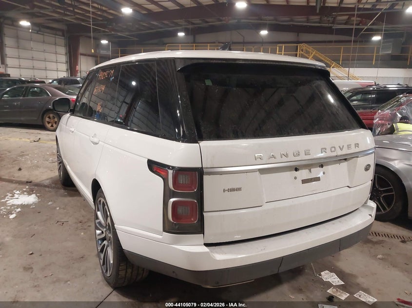 2019 Land Rover Range Rover 3.0L V6 Supercharged Hse