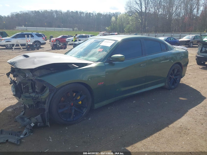 Vin: 2c3cdxgj1kh641086, lot: 44601054, dodge charger scat pack rwd 20192