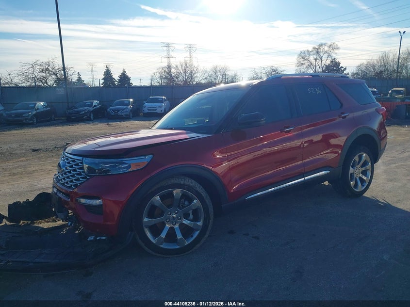 Vin: 1fm5k8hc5lgb69841, lot: 44601093, ford explorer platinum 20202