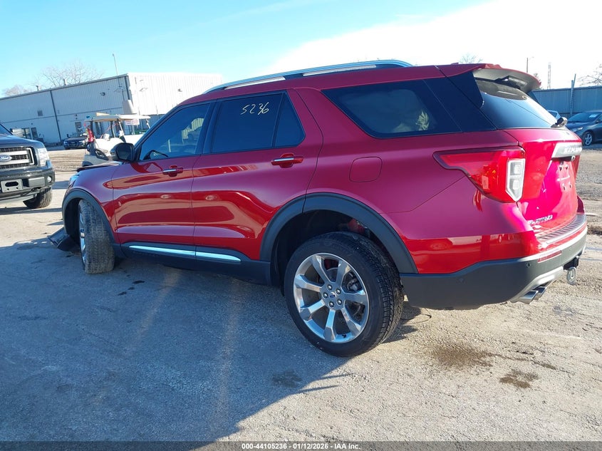 Vin: 1fm5k8hc5lgb69841, lot: 44601093, ford explorer platinum 20203
