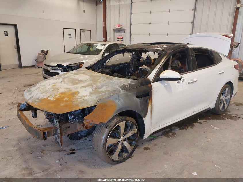 Vin: 5xxgt4l30kg289594, lot: 44601116, kia optima s 20192