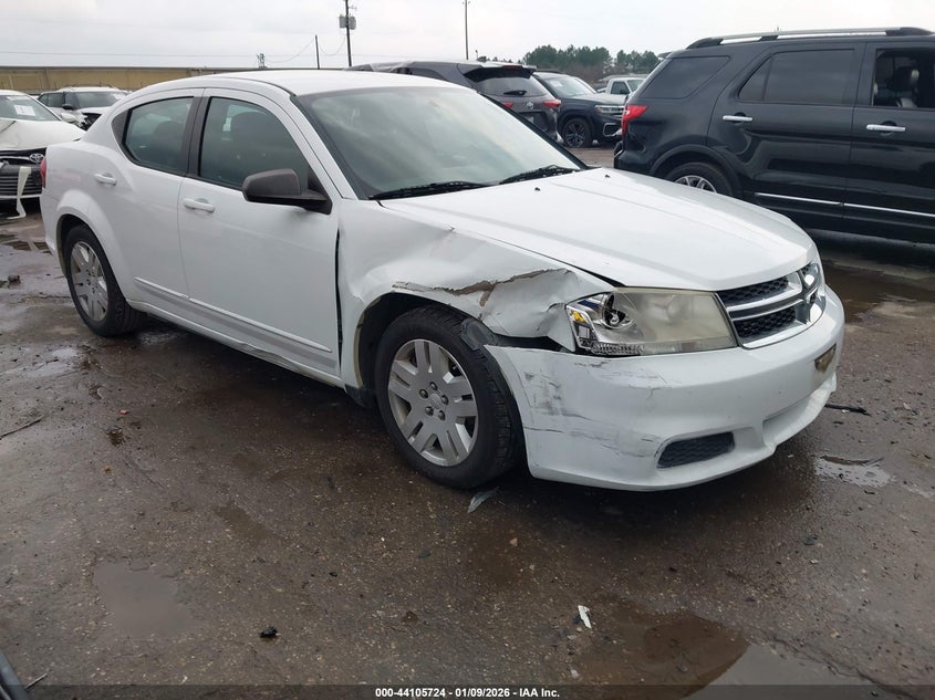 2012 DODGE AVENGER