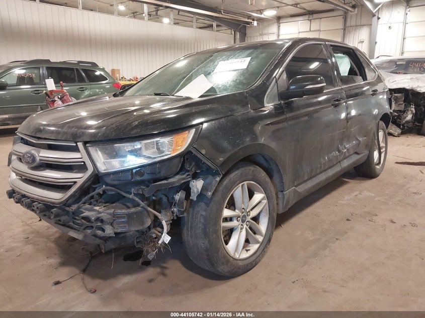 VIN 2FMPK4J98HBB15836 2017 FORD EDGE SEL