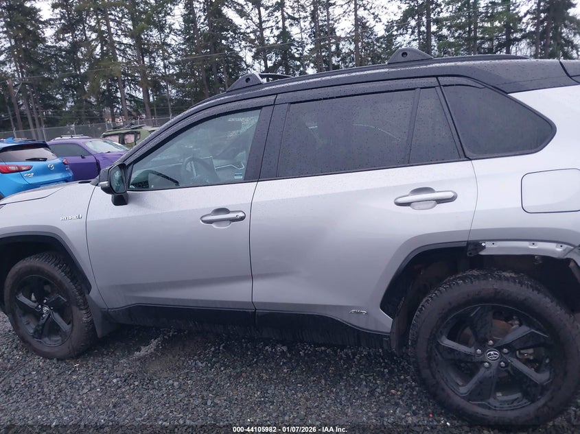 VIN 2T3EWRFV6LW056309 2020 TOYOTA RAV4 HYBRID XSE