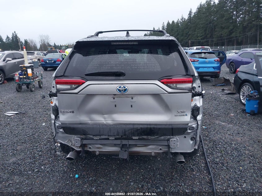VIN 2T3EWRFV6LW056309 2020 TOYOTA RAV4 HYBRID XSE