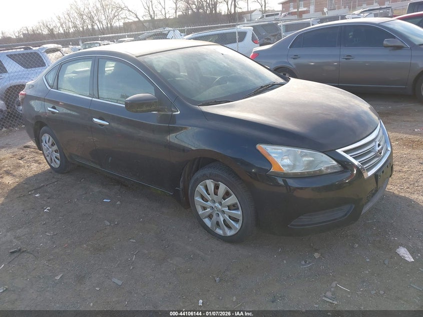3N1AB7AP3EY326457 2014 Nissan Sentra S auction photo 1