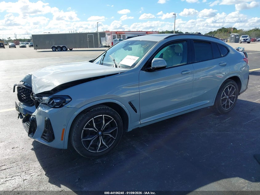 Vin: 5ux33dt00s9015327, lot: 44602105, bmw x4 xdrive30i 20252