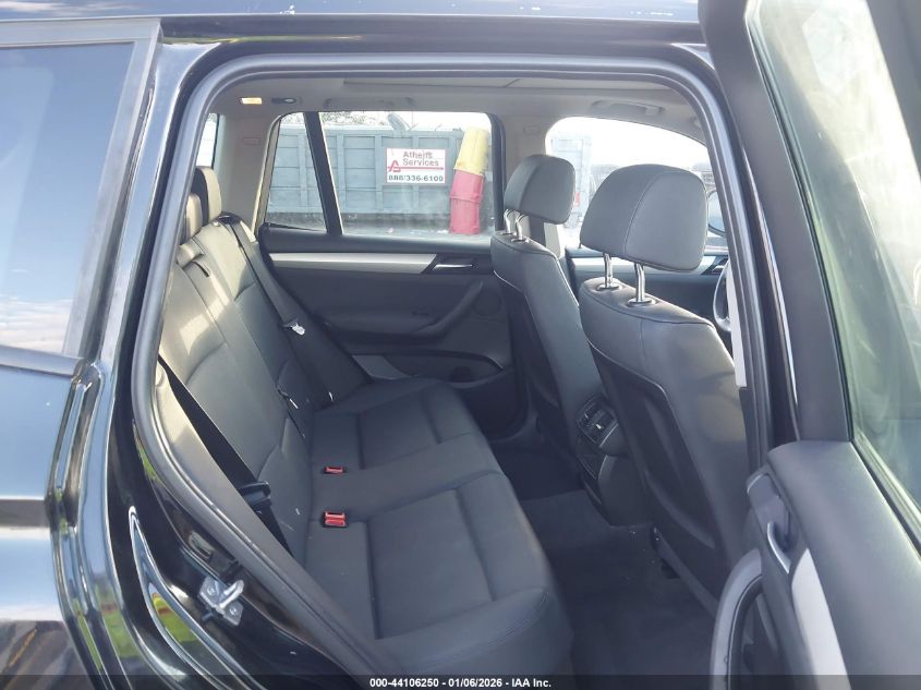 2011 BMW X3 xDrive28I VIN: 5UXWX5C55BL707783 Lot: 44106250