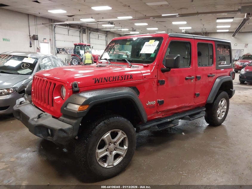 2019 Jeep Wrangler Unlimited Sport S 4X4