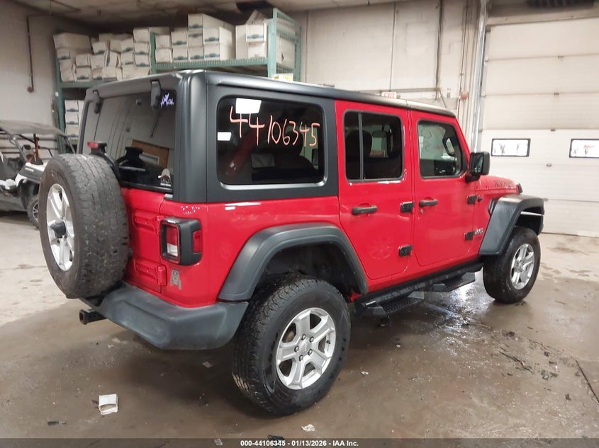 2019 Jeep Wrangler Unlimited Sport S 4X4