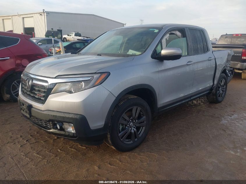 2020 Honda Ridgeline Awd Sport