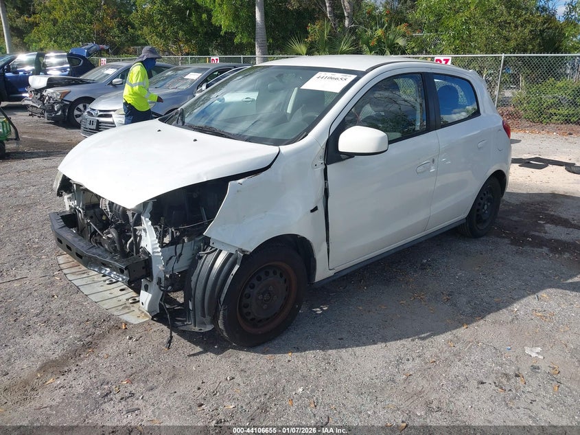 Vin: ml32a3hj4fh046626, lot: 44602512, mitsubishi mirage de 20152