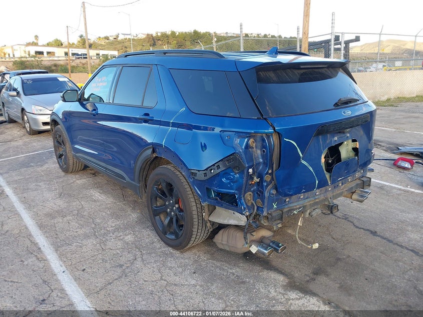 Vin: 1fm5k8gc5lgb12282, lot: 44602578, ford explorer st 20203