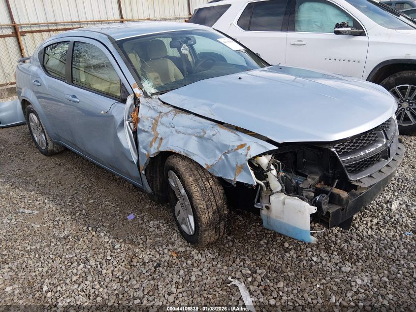 2013 Dodge Avenger Se