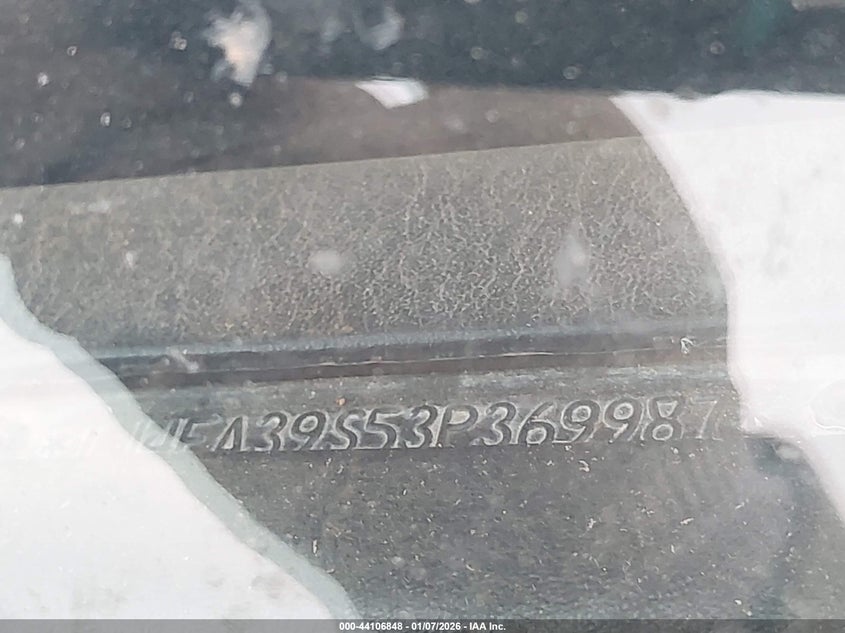 2003 Jeep Wrangler X VIN: 1J4FA39S53P369987 Lot: 44106848