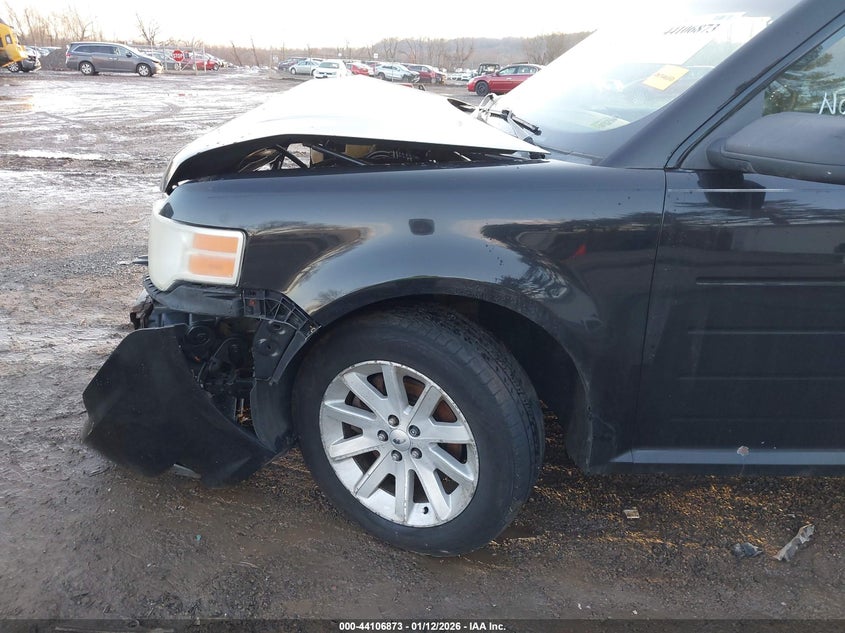 2011 Ford Flex 3.5 Sel black Lot 111044106873 Vin 2FMHK6CC9BBD01398