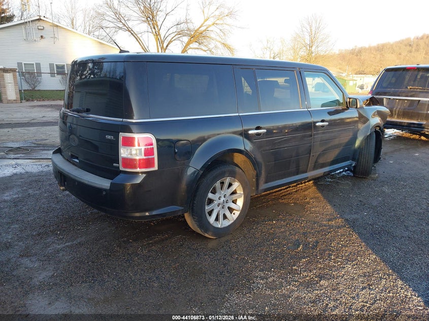 2FMHK6CC9BBD01398 2011 Ford Flex 3.5 Sel black