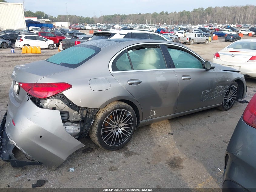 2022 Mercedes-Benz C 300 Sedan VIN: W1KAF4GBXNR058031 Lot: 44106902