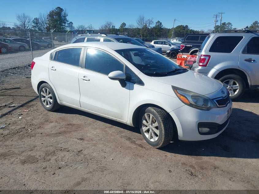 KIA RIO 2012. Lot# 44106945. VIN KNADN4A34C6051261. Photo 1