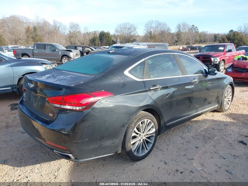 2017 Genesis G80 3.8