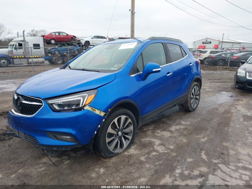 Vin: kl4cjcsb9hb103213, lot: 44602940, buick encore essence 20172