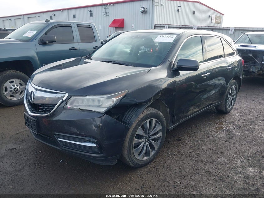 2015 Acura Mdx Technology Package