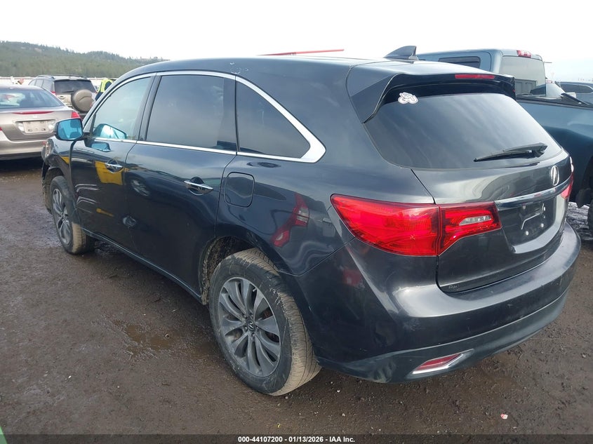 2015 Acura Mdx Technology Package