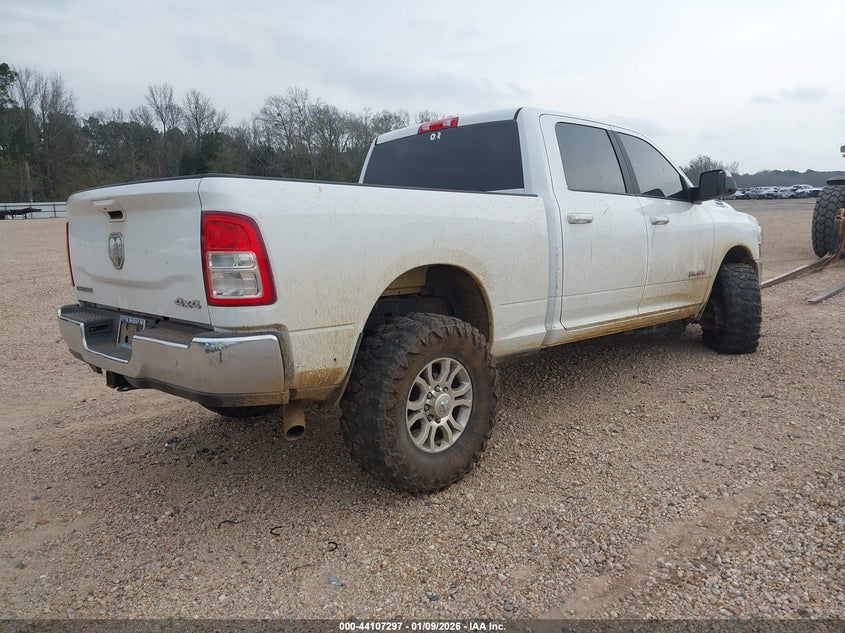 Vin: 3c6ur5djxmg552525, lot: 44603154, ram 2500 big horn  4x4 6'4 box 20214