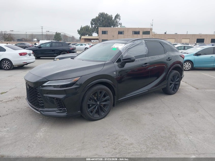 Vin: 2t2bcmea6sc020816, lot: 44603196, lexus rx 500h f sport performance 20252