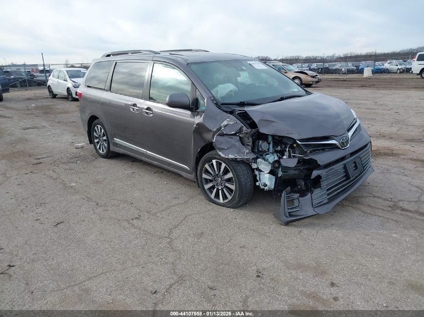2020 Toyota Sienna Xle Premium
