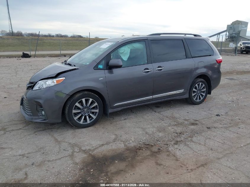 2020 Toyota Sienna Xle Premium