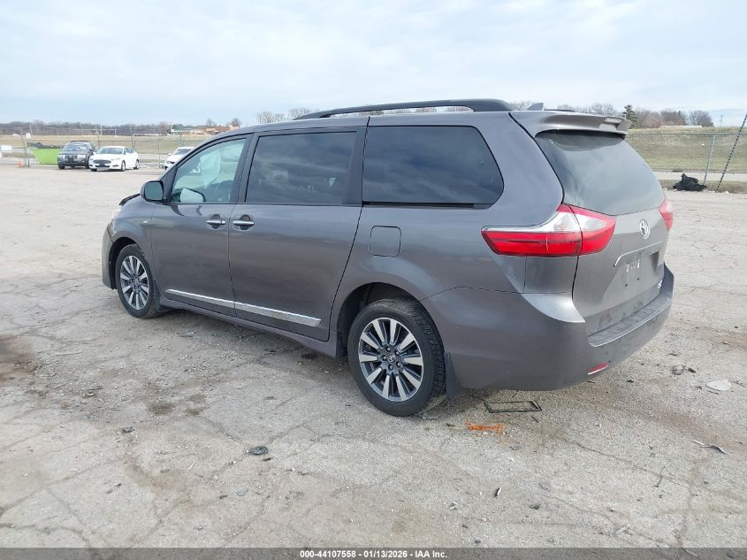 2020 Toyota Sienna Xle Premium