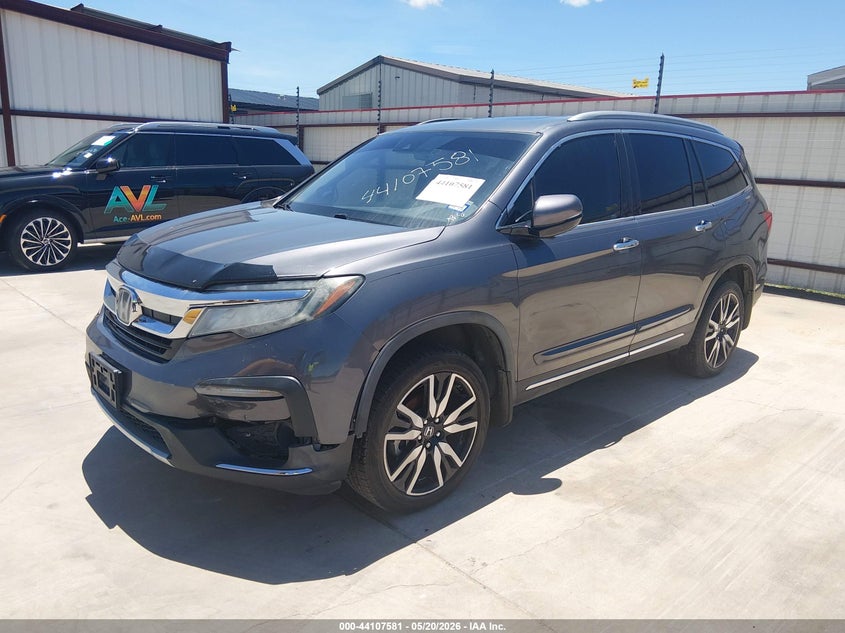 Vin: 5fnyf6h64lb031111, lot: 44603439, honda pilot awd touring 7 passenger 20202