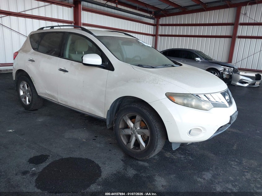 JN8AZ18U19W100548 2009 Nissan Murano S auction photo 1
