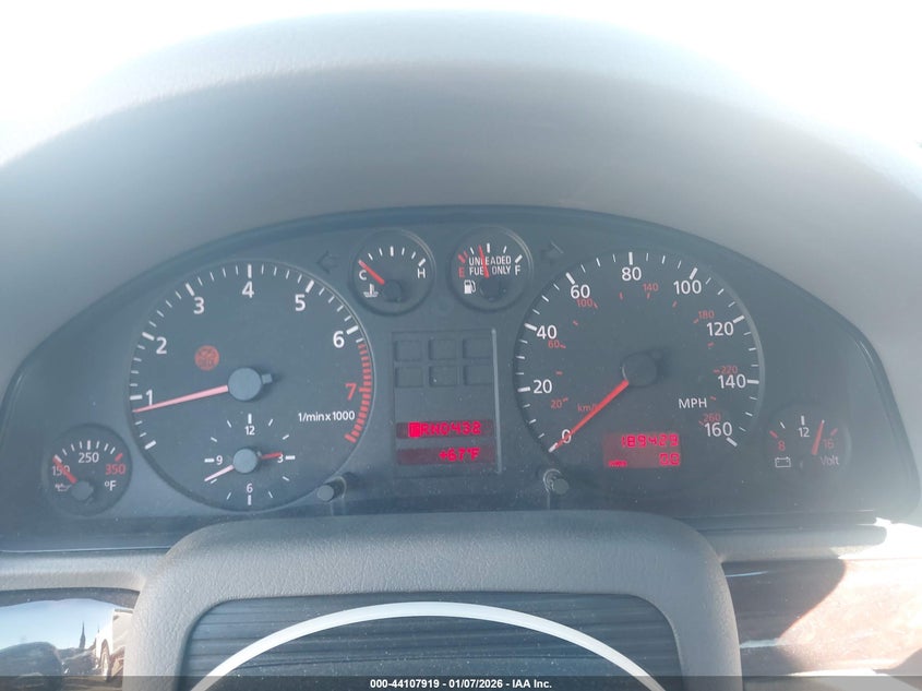 1998 Audi A4 Avant VIN: WAUFD68D2WA090888 Lot: 44107919