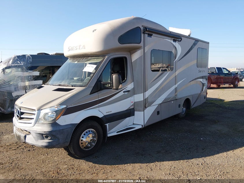 2015 Mercedes-benz Sprinter 3500 beige Lot 111044107981 Vin WDAPF4CC9F9609332