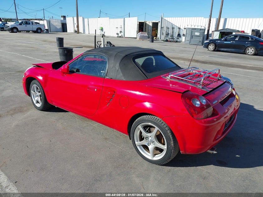 2003 TOYOTA MR2 CABRIO 1.8L I-4 DOHC, VVT, 138HP