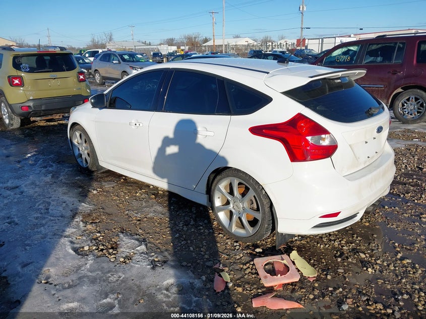 Vin: 1fadp3l99dl162213, lot: 44604013, ford focus st 20133