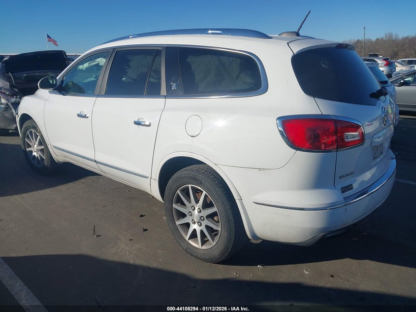 Vin: 5gakrbkd9hj194142, lot: 44604151, buick enclave leather 20173