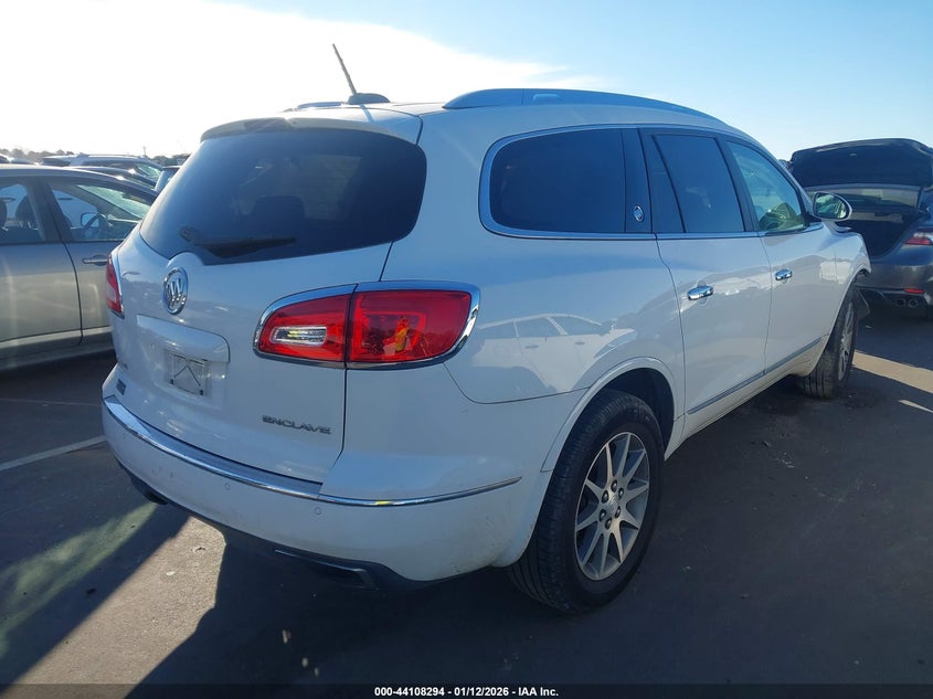 Vin: 5gakrbkd9hj194142, lot: 44604151, buick enclave leather 20174