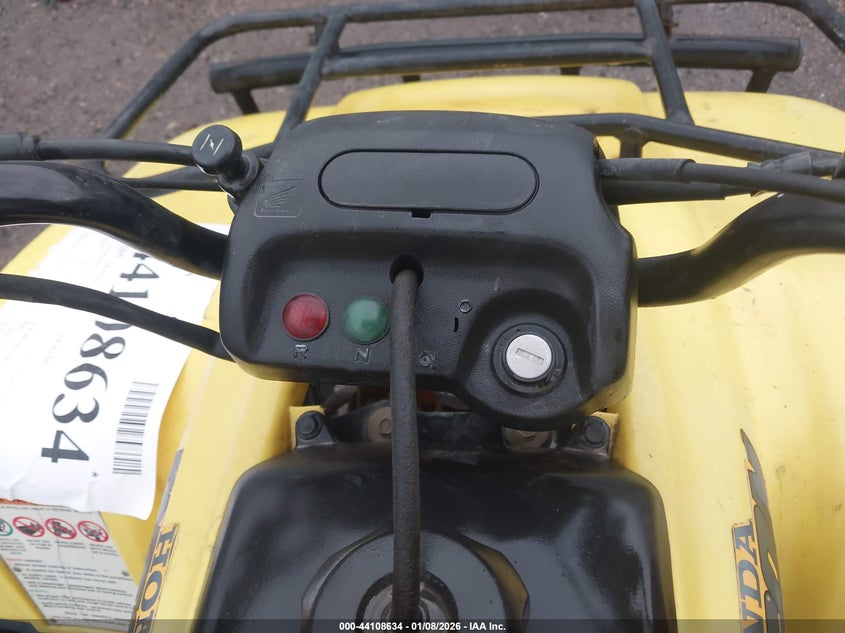2003 Honda Trx250 Tm VIN: 4Y8T5210X34311918 Lot: 44108634