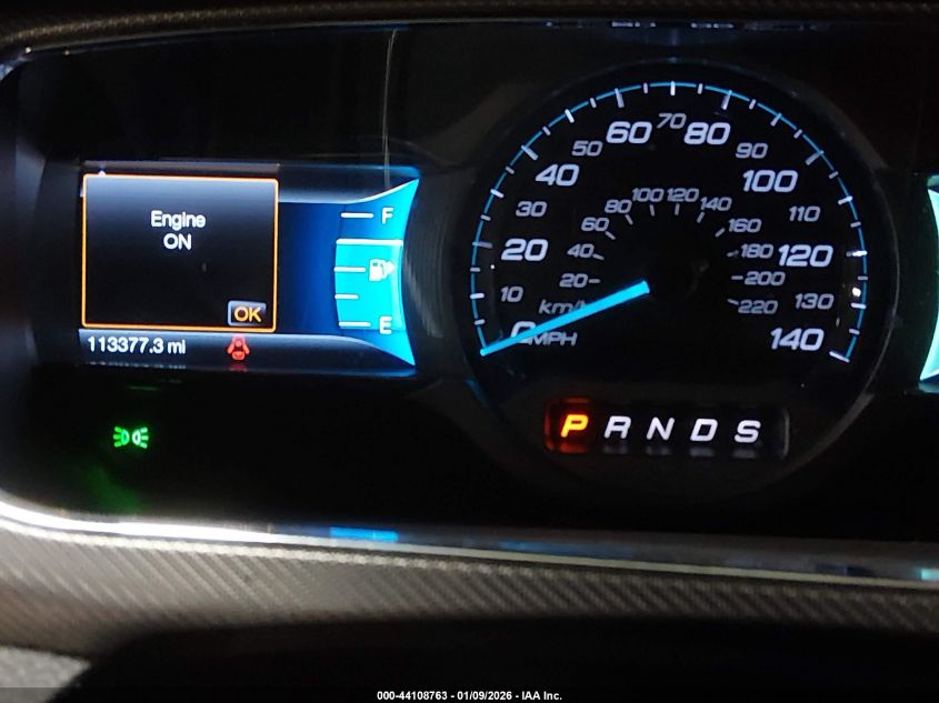 2014 Ford Taurus Sho VIN: 1FAHP2KTXEG125044 Lot: 44108763