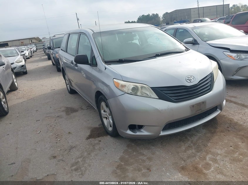 5TDKA3DC0CS012789 2012 Toyota Sienna Base 7 Passenger auction photo 1