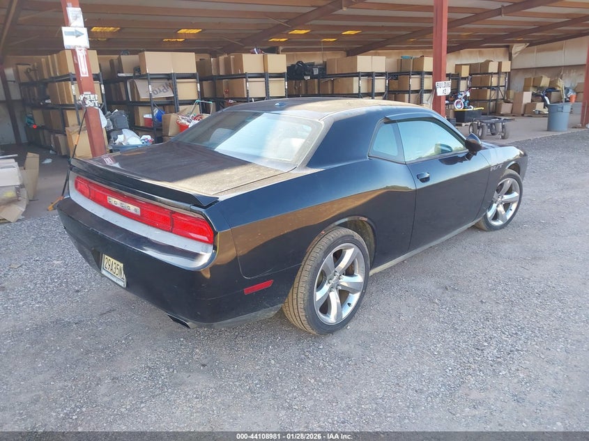 Vin: 2c3cdybt1ch128422, lot: 44604838, dodge challenger r/t 20124