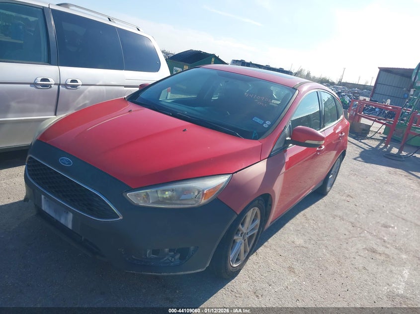 Vin: 1fadp3k2xgl284376, lot: 44604956, ford focus se 20162