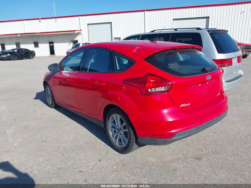 Vin: 1fadp3k2xgl284376, lot: 44604956, ford focus se 20163